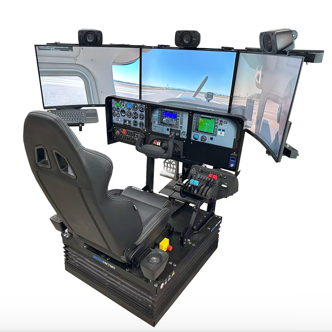 SkyPilot AeroSim360 Full-Motion Flight Training Cockpit