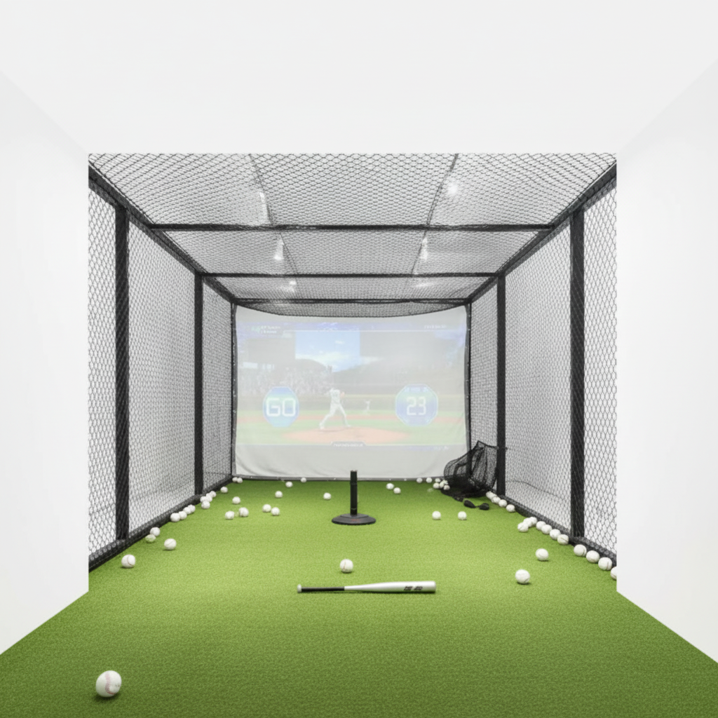 ApexLine ProStrike Virtual Baseball Simulator Cage